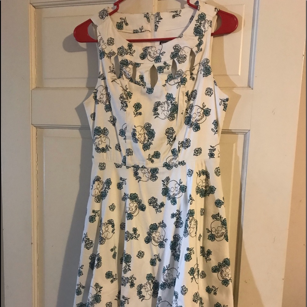Hot Topic Skull dress.